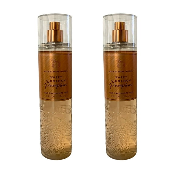 Bath & Body Works Sweet Cinnamon Pumpkin Fine Fragrance Mist Set