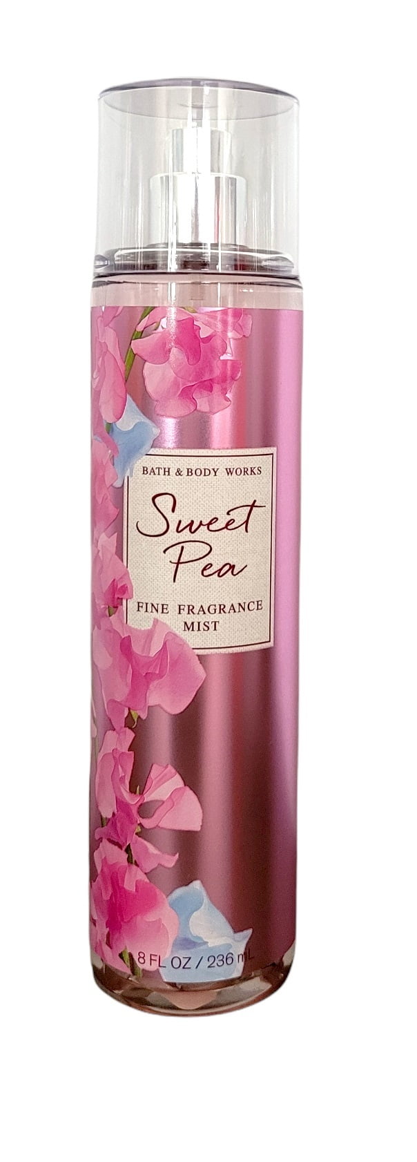 Bath & Body Works Sweet Pea Fine Fragrance Body Mist Spray 8 oz 