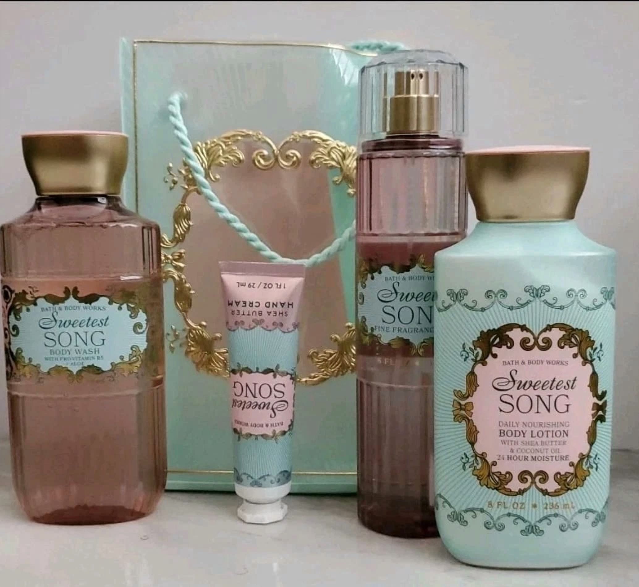 Bath and Body Works Sweet Pea Gift Sets