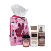 Bath & Body Works A THOUSAND WISHES Mini Gift Set Travel Size - Fine Fragrance Mist, Body Lotion, PocketBac Hand Sanitizer arranged in cello with a decorative wraparound
