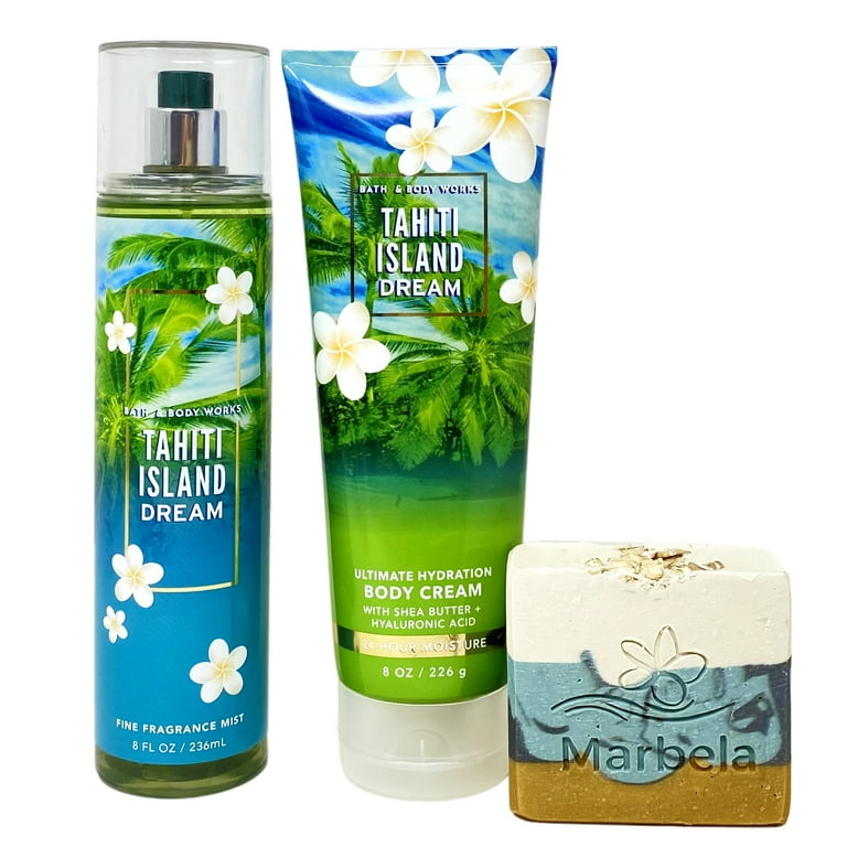 Bath & Body Works Tahiti Island Dream Fragrance Mist and Body