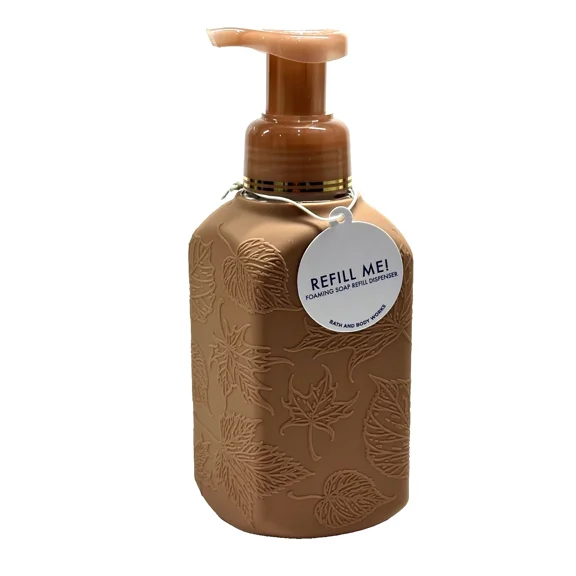 Bath & Body Works Leaves Gentle & Clean Foaming Handsoap Soap Dispenser