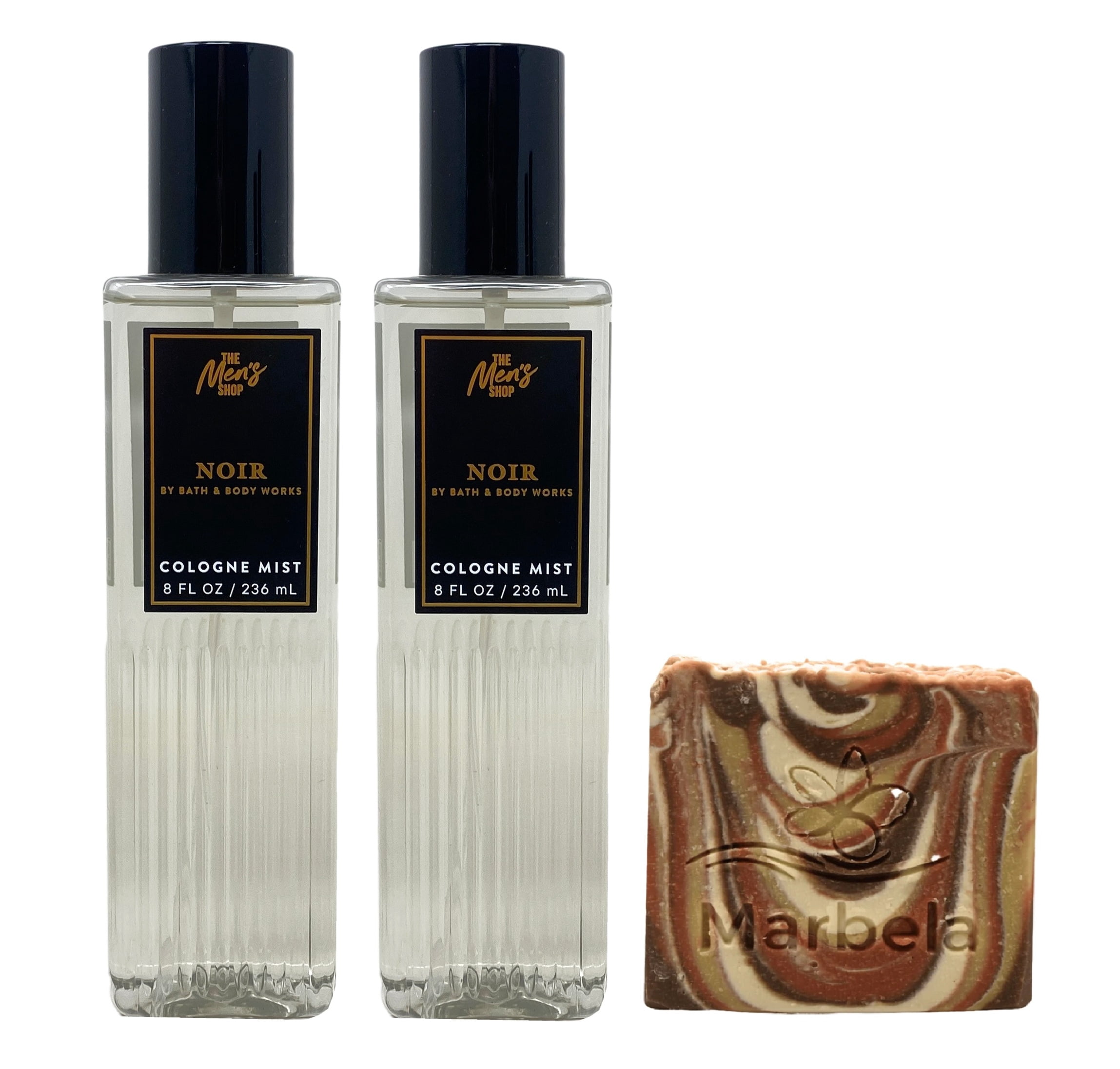 Bath & Body Works The Men's Shop Noir 2 Piece Cologne Mist Set