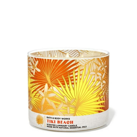 Bath & Body Works Tiki Beach Scented 3-Wick Candle (14.5 oz / 411 g)