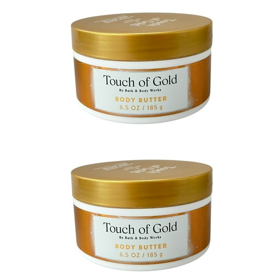 Bath & Body Works Touch of Gold Body Butter 6.5 oz 2 Pack