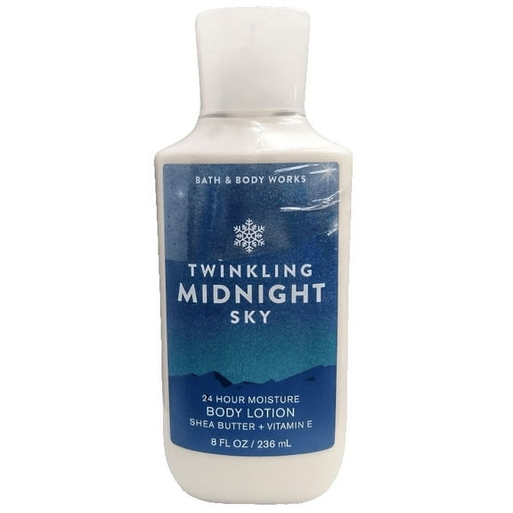 Bath & Body Works Twinkling Midnight Sky Body Lotion, New