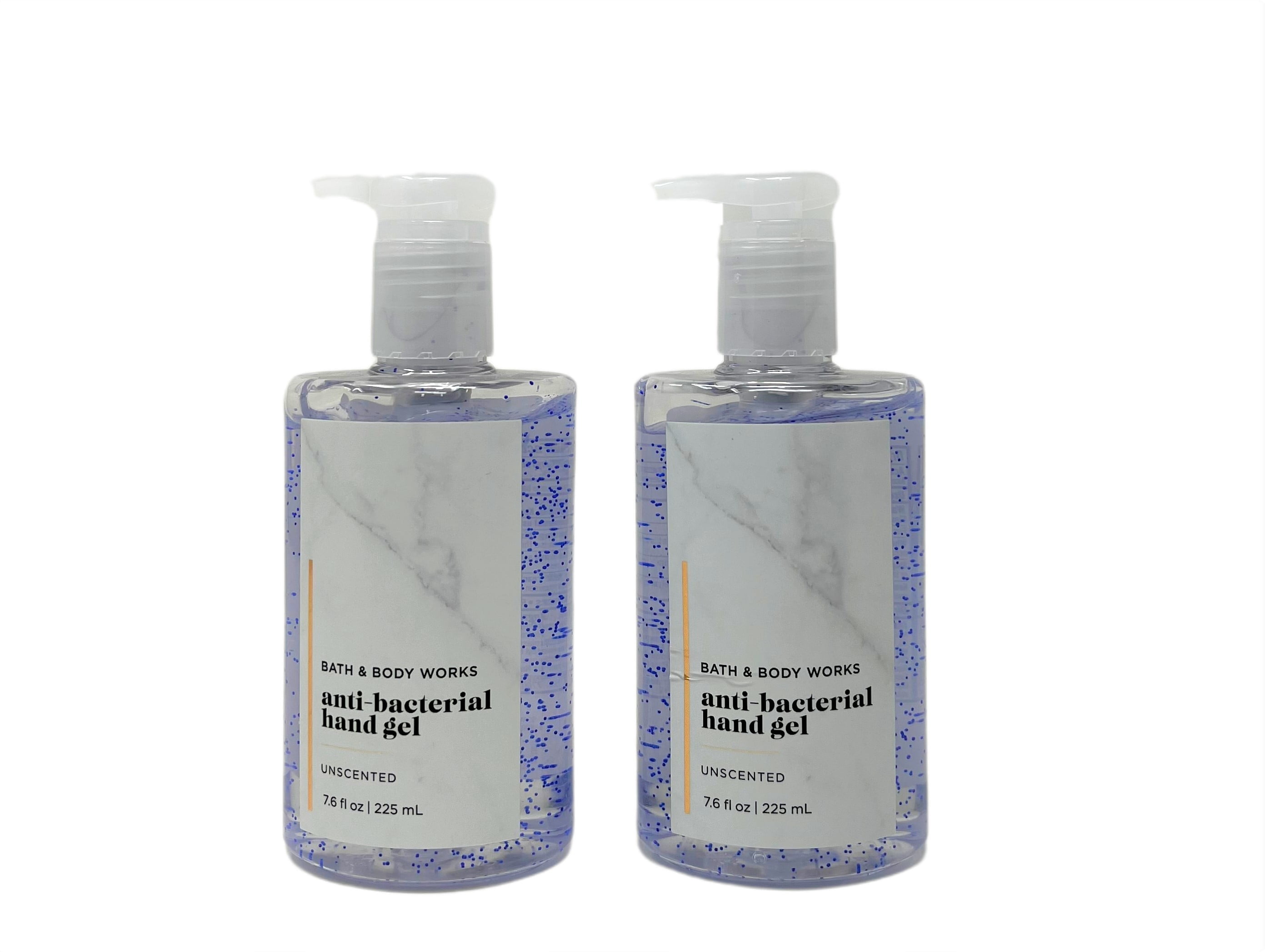 Bath & Body Works UNSCENTED Hand Gel - Value Pack Lot of 2 - Full Size