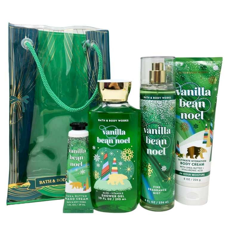 Bath Body Works Vanilla Bean Noel Gift Set: Fragrance Mist