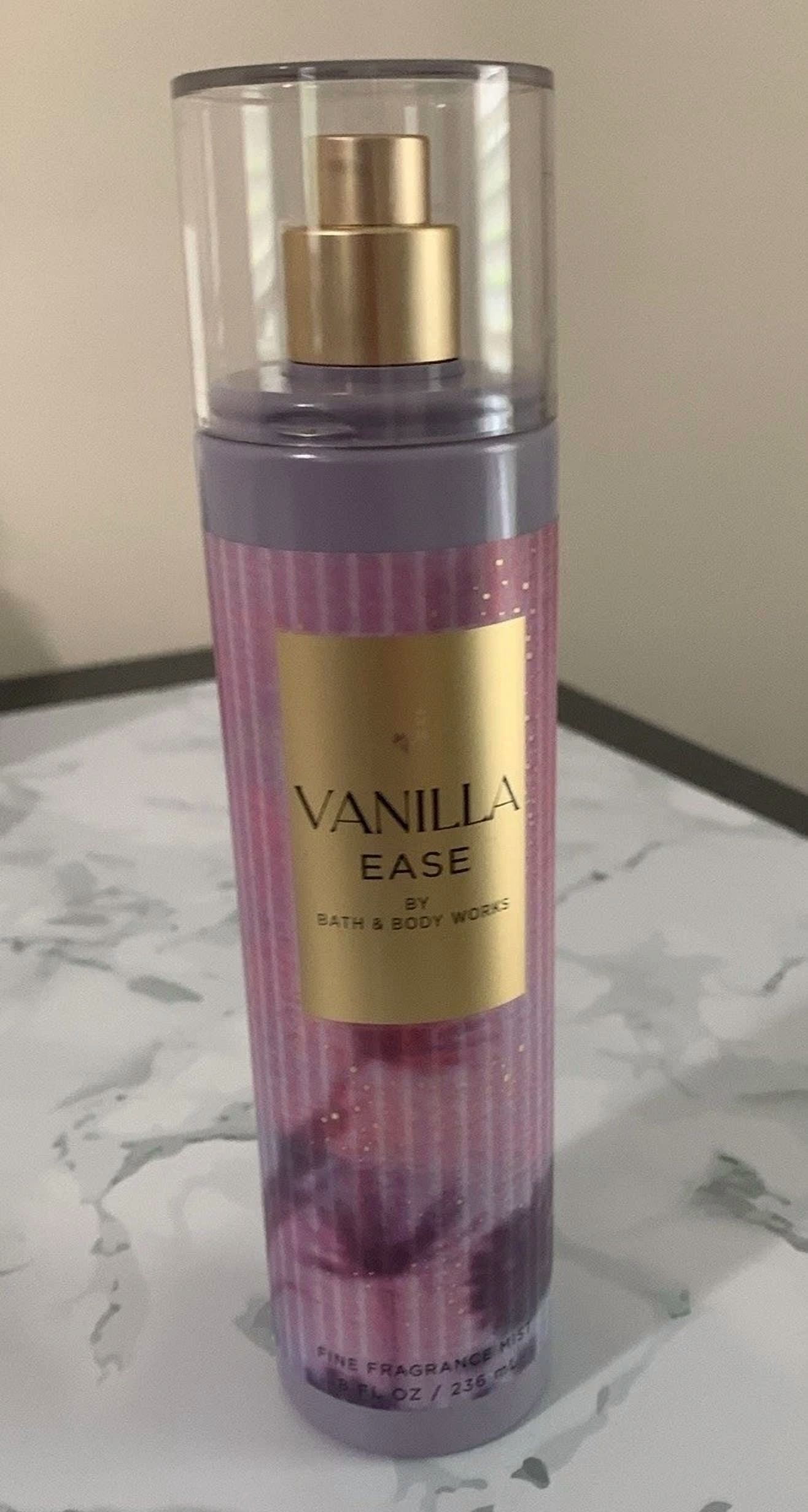 Bath & Body Works VANILLA EASE Fine Fragrance Mist 8oz NEW