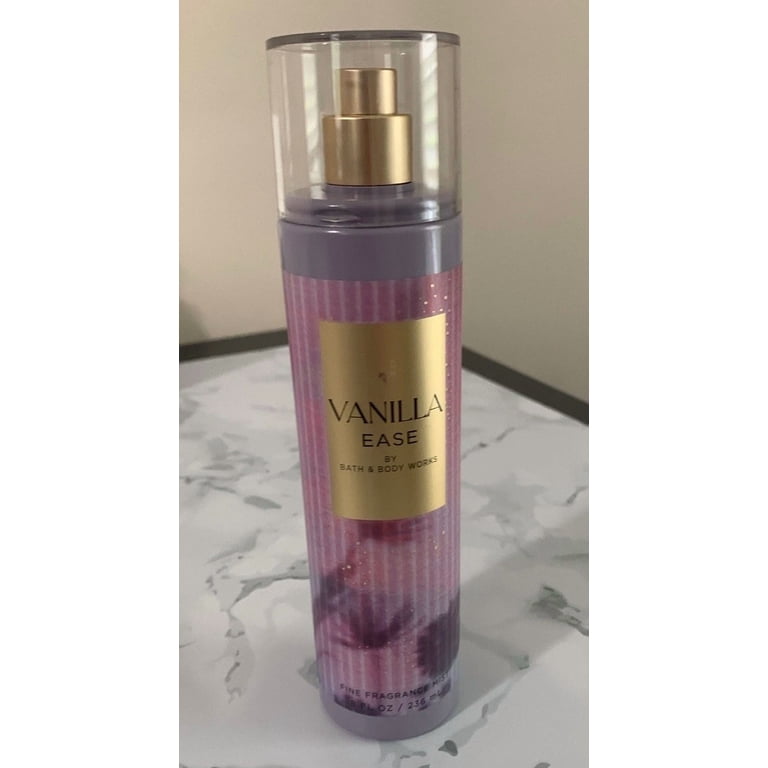 バスアンドボディワークス新品Vanilla Ease ボディミスト 236ml Bath & Body Works VANILLA EASE Fine Fragrance Mist 8oz NEW