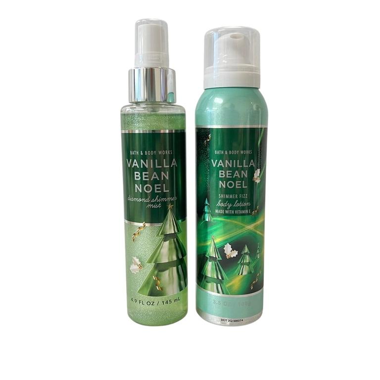 Bath & Body Works Vanilla Bean Noel Diamond Shimmer Mist & Shimmer