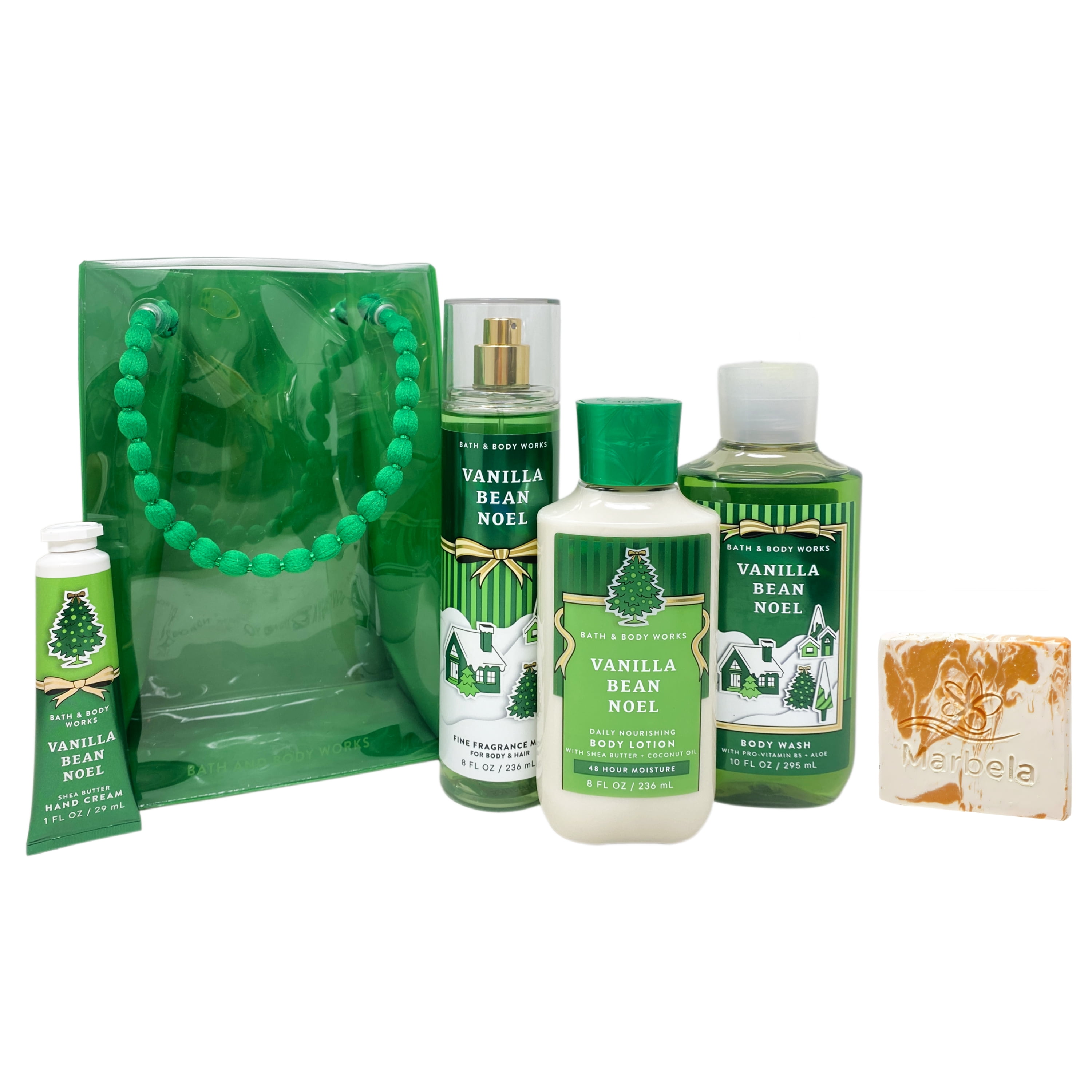Bath & Body Works Vanilla Bean Noel Gift Bag Set - Fragrance Mist