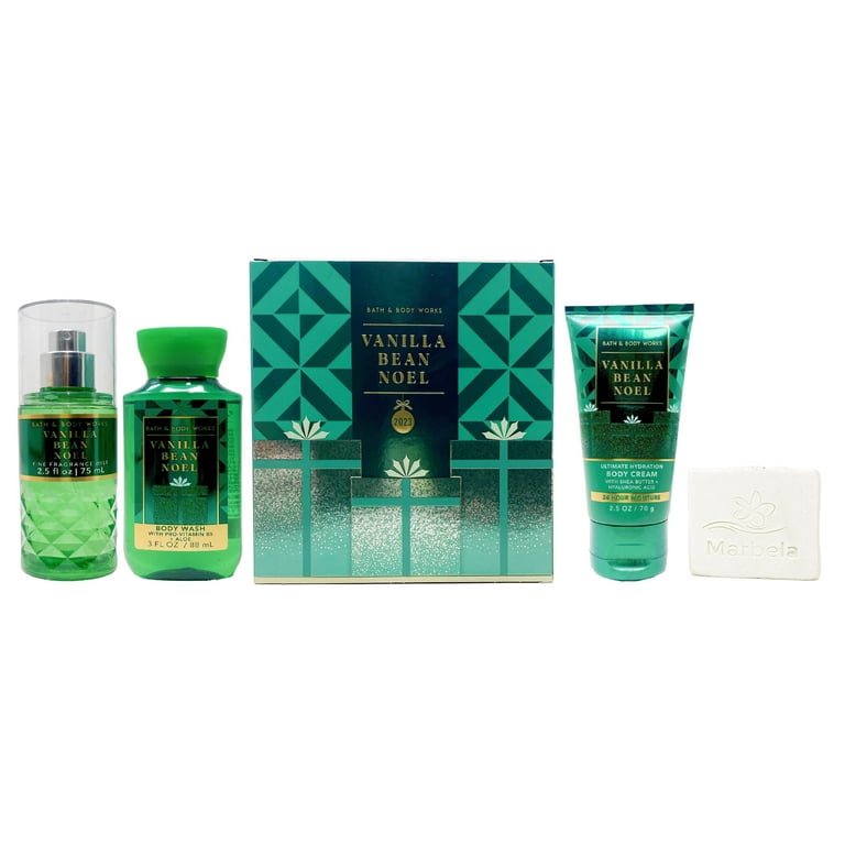 Bath & Body Works Vanilla Bean Noel - Mini Gift Box Set Travel