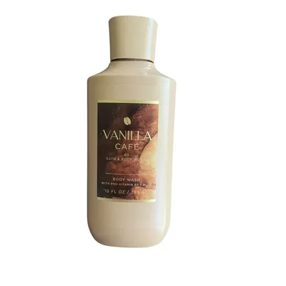 Bath & Body Works Vanilla Cafe Body Wash 10 oz