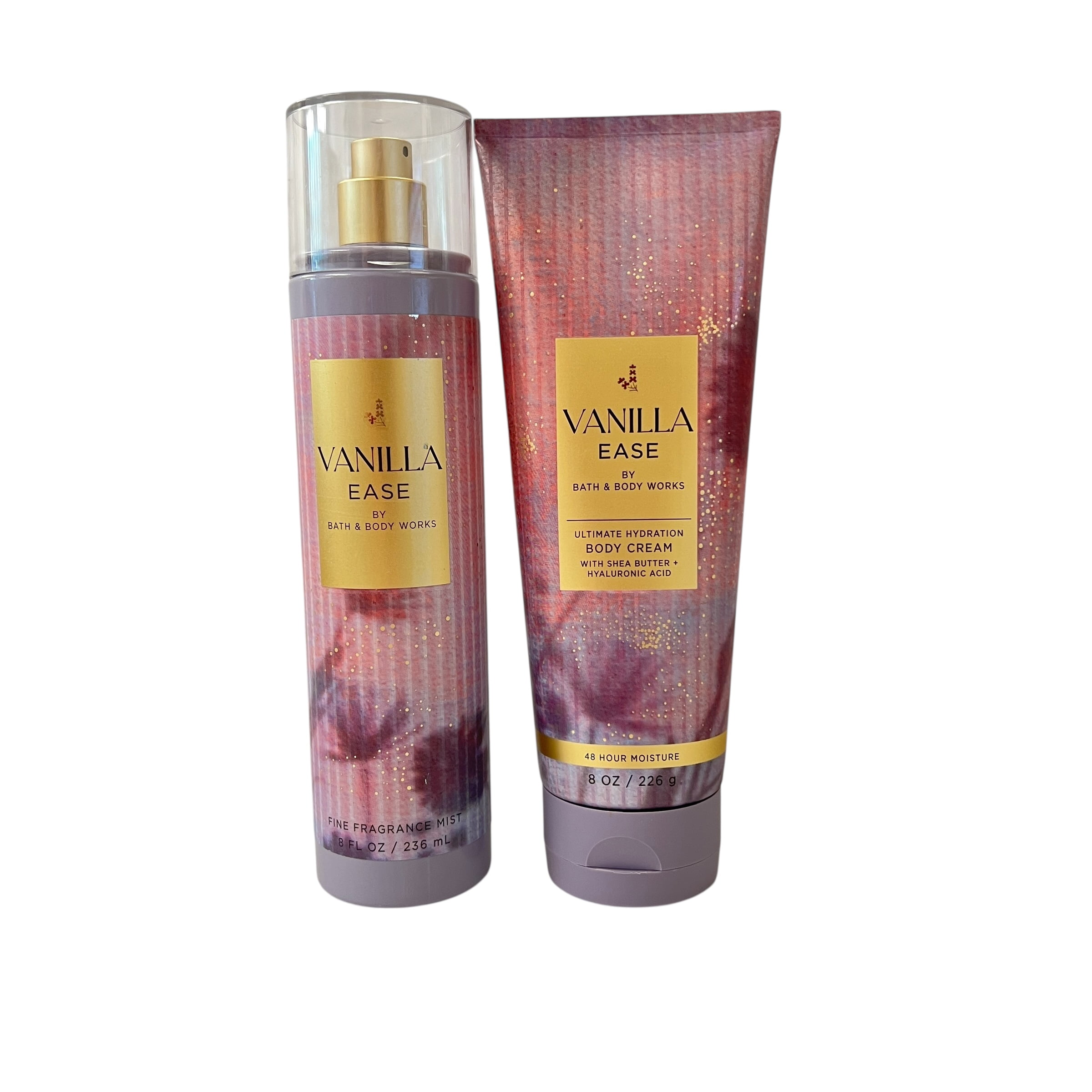 VANILLA EASE ボディローション ボディークリームセット Bath & Body Works Vanilla Ease Mist & Body Cream Set - Walmart.com