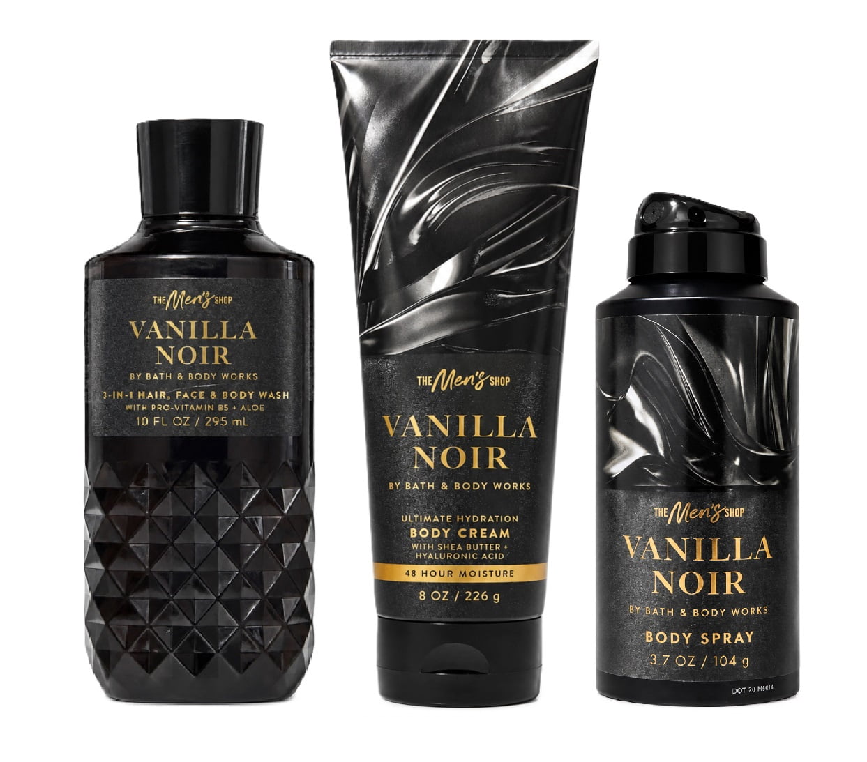 Bath and Body Noir Personal Care Collection