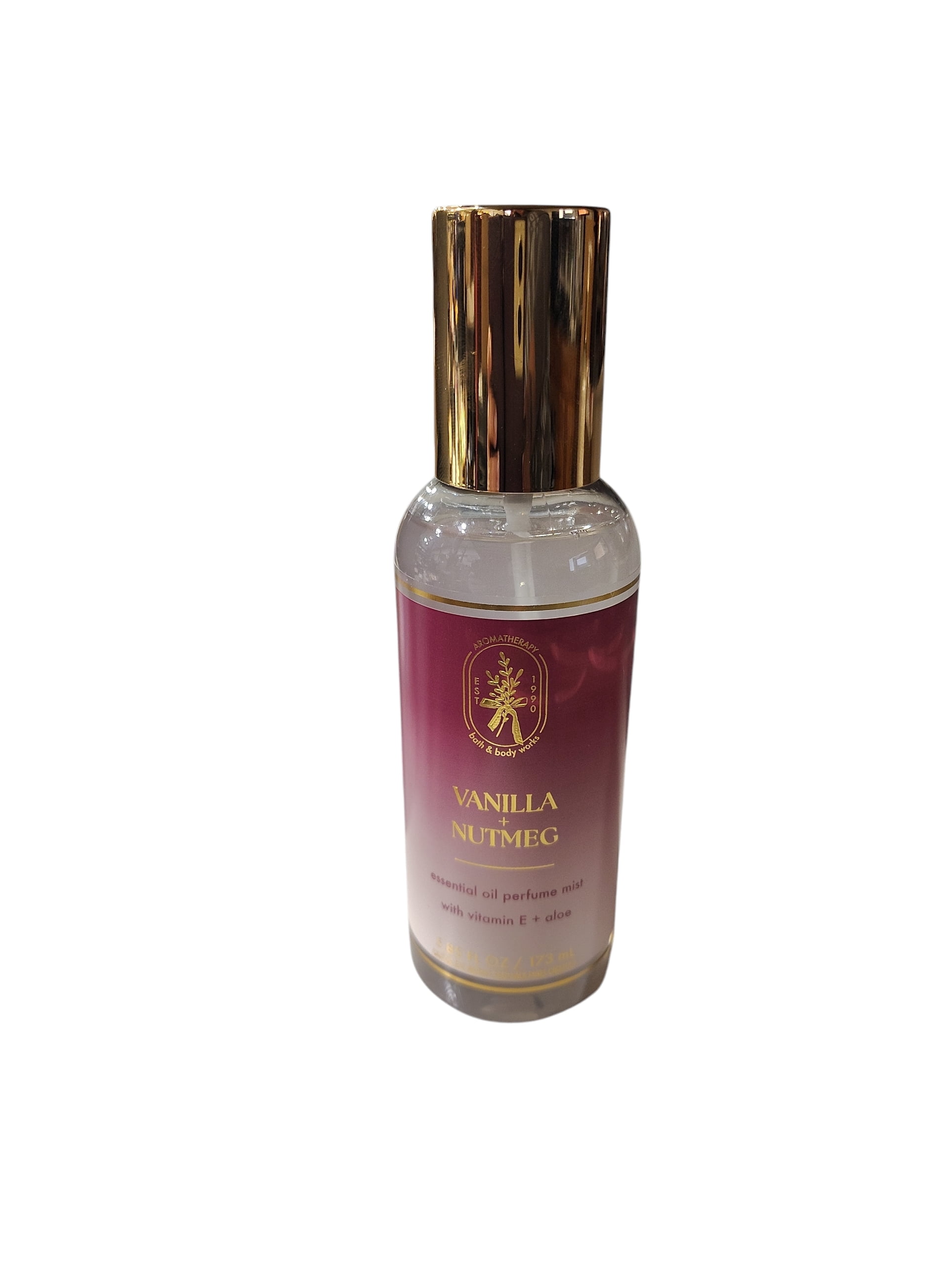 Bath & Body Works Vanilla and Nutmeg Essential Oil Perfume Aroma