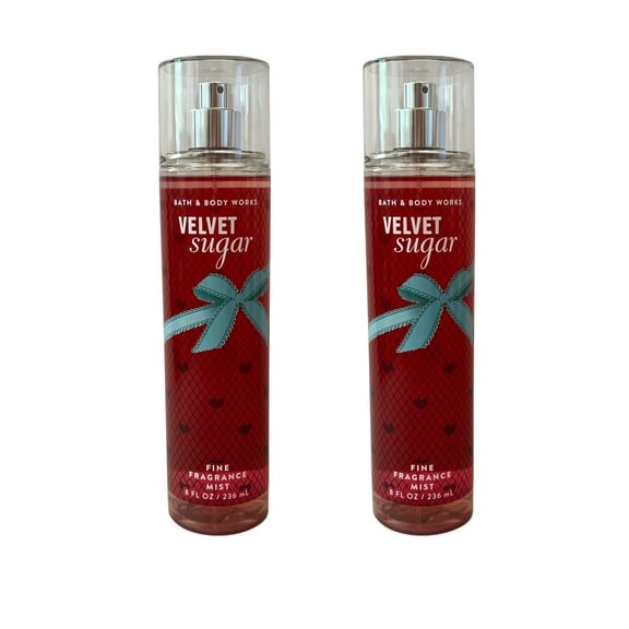 Bath & Body Works Velvet Sugar Mist 8 fl oz 2 Pack