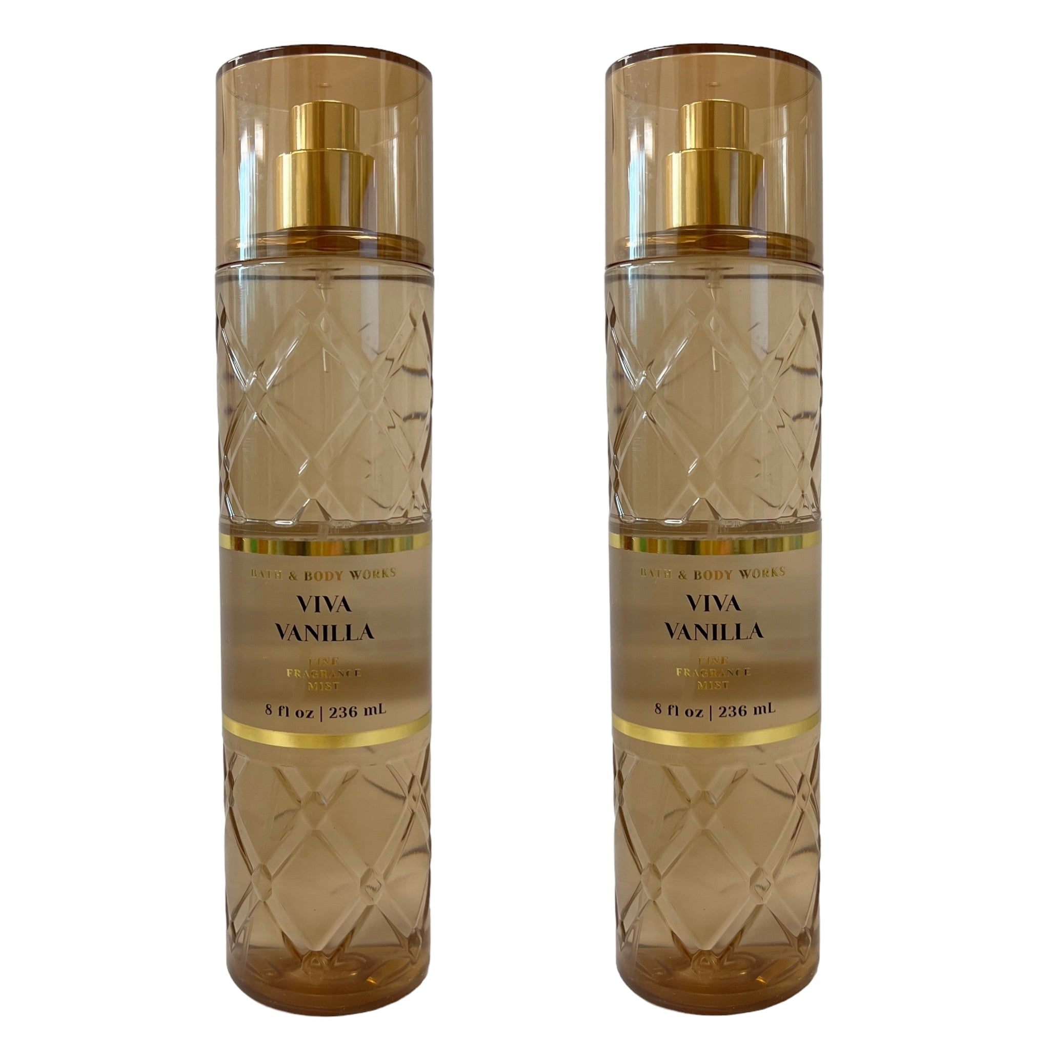 Bath & Body Works Viva Vanilla Fine Fragrance Mist 8 fl oz 2 Pack ...