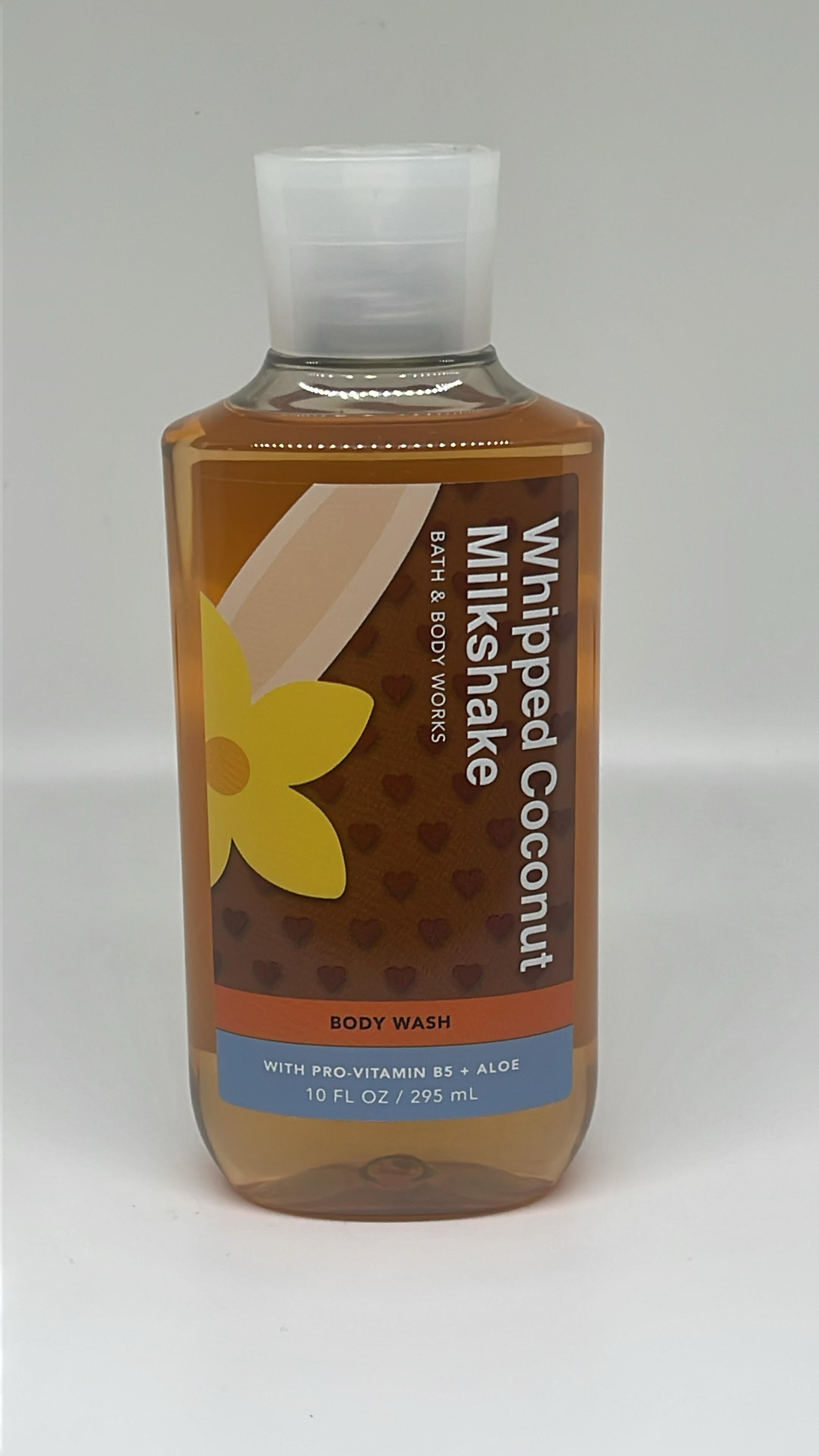 Bath & Body Works WHIPPED COCONUT MILKSHAKE Body Wash 10 fl oz ...
