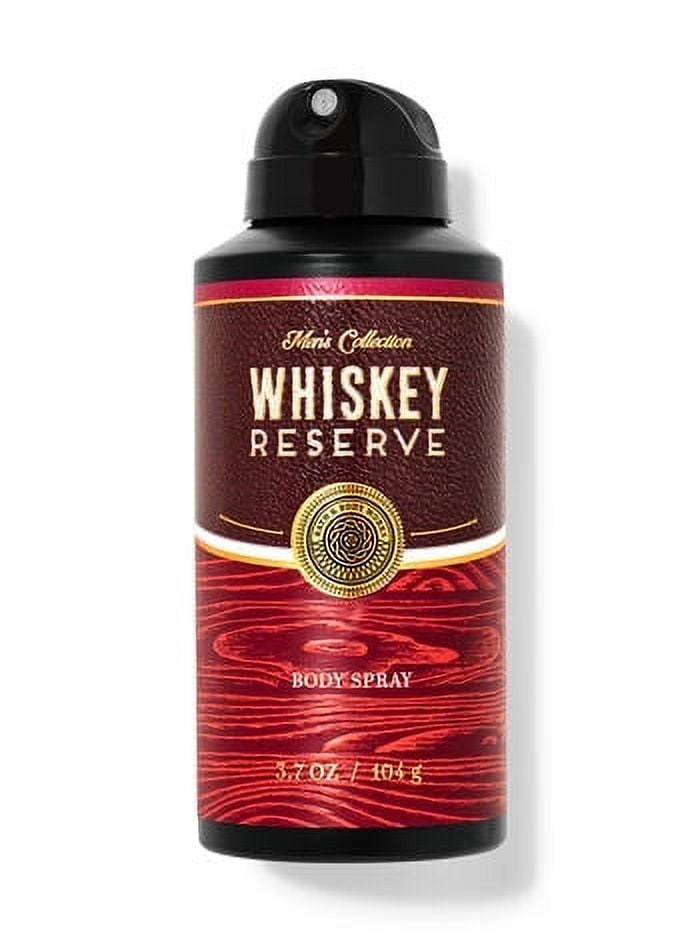 Bath & Body Works Men's Body Spray, WHISKEY RESERVE, Crisp Apple ...