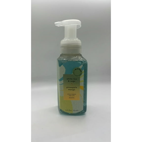Bath & Body Works WHITE TEA & SAGE PINEAPPLE MANGO Hand Soap 8.75 fl oz