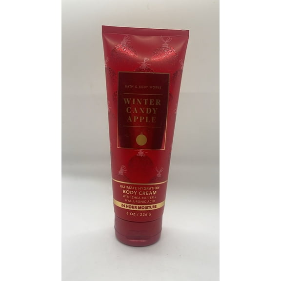 Bath & Body Works WINTER CANDY APPLE Ultimate Hydration Body Cream 8oz.
