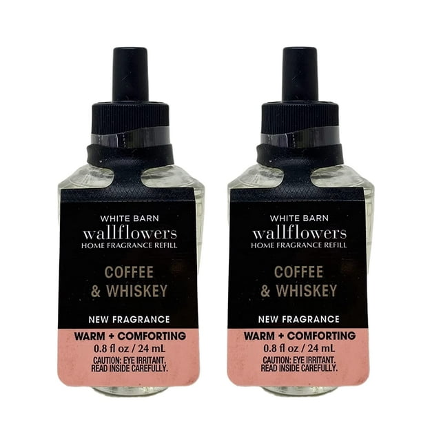 Bath & Body Works Wallflowers Coffee & Whiskey Fragrance Refill Bulbs