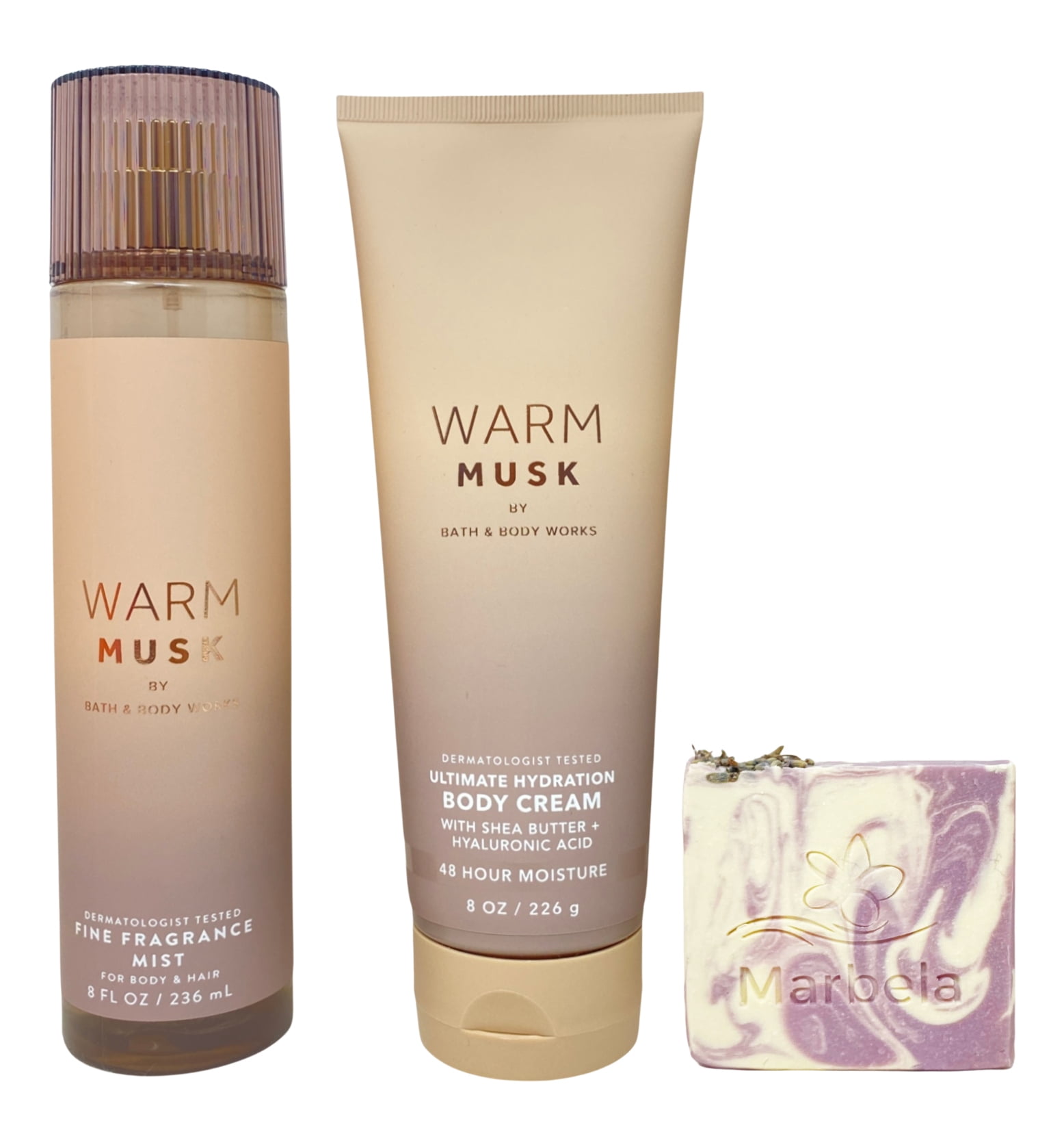 Bath & Body Works Warm Musk Fine Fragrance Mist and Ultimate
