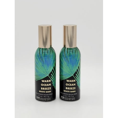 Bath & Body Works Warm Ocean Breeze Concentrated Room Spray 1.5 oz Set of 2