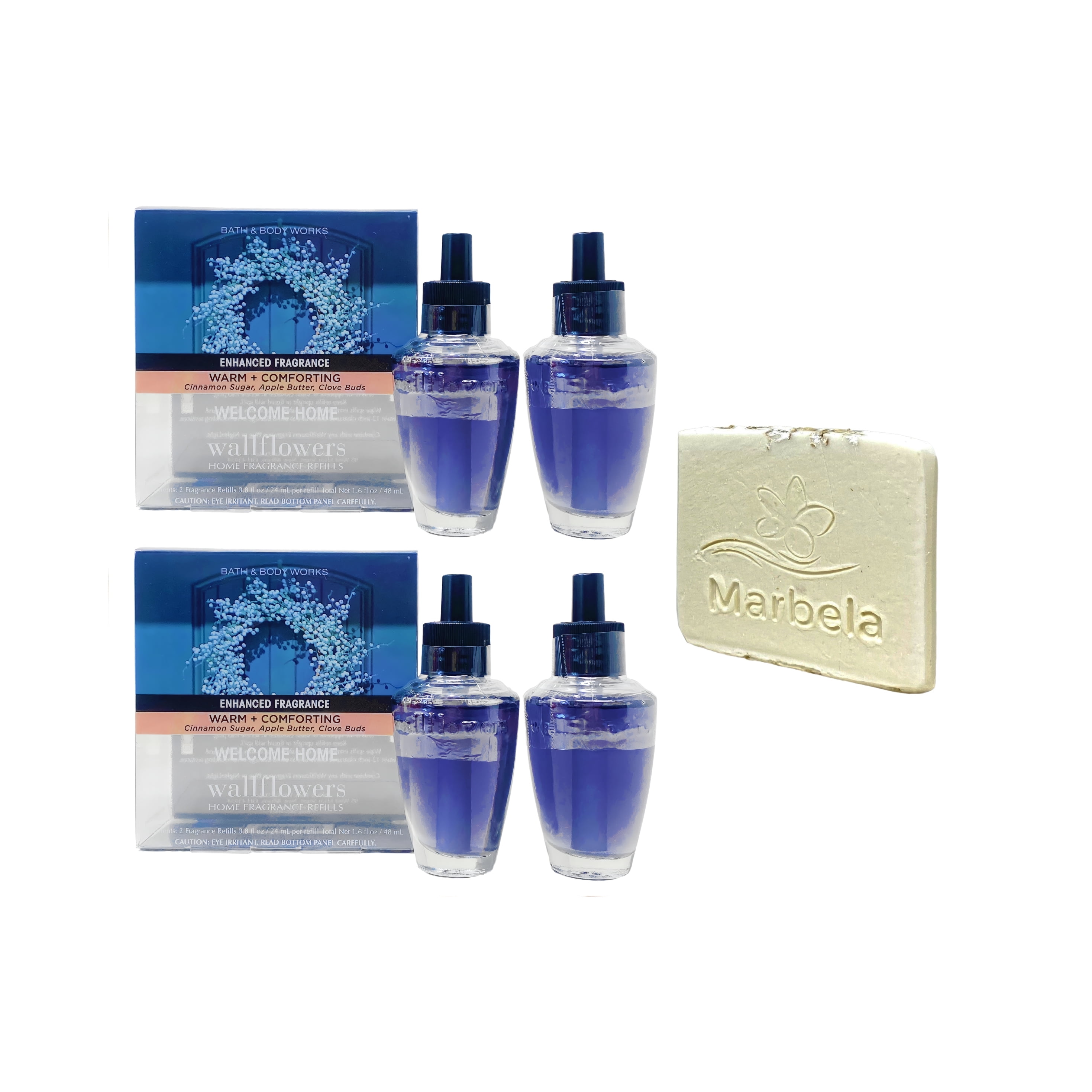 Bath & Body Works Welcome Home 4 Wallflowers Home Fragrance Refill ...