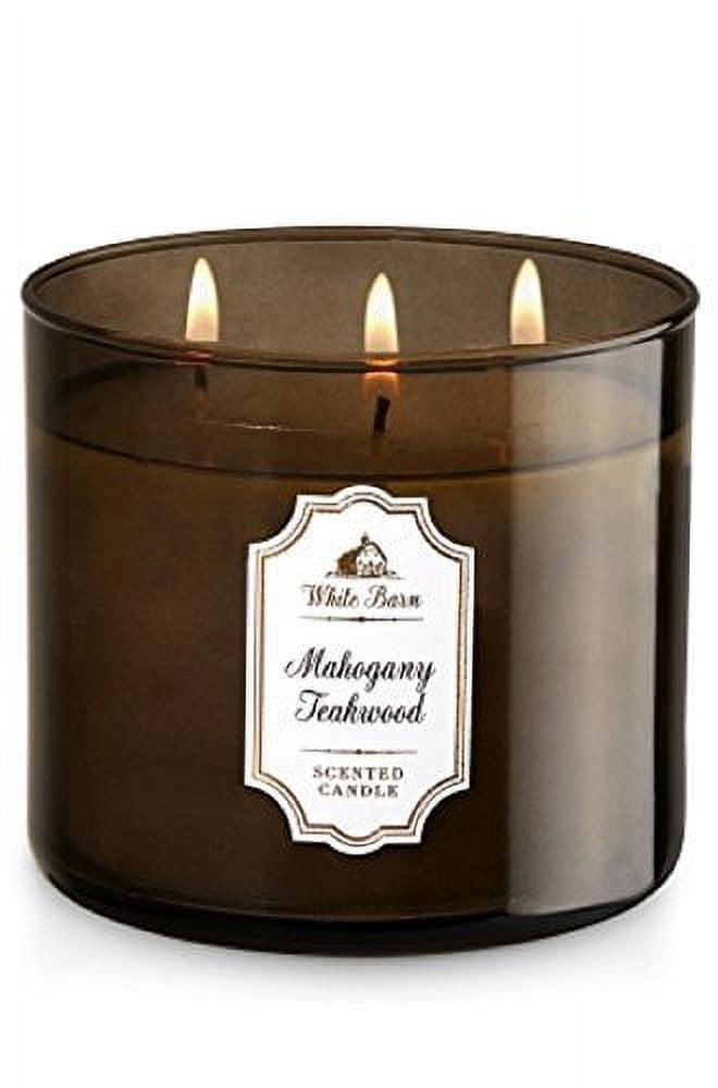 Mahogany Teakwood Candle – Nissa's Scents