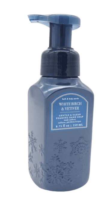 Bath & Body Works White Birch & Vetiver Gentle Foaming Hand Soap
