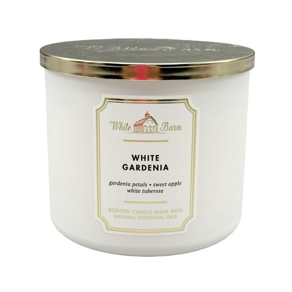 Bath & Body Works White Gardenia 3-Wick Scented Candle (14.5oz)