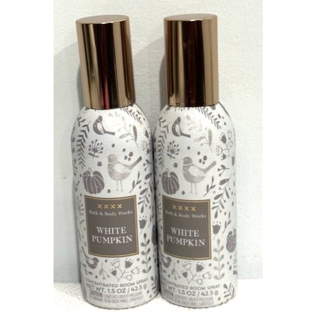 Bath & Body Works White Pumpkin Concentrated Room Spray, 1.5 oz (Pack of 2)