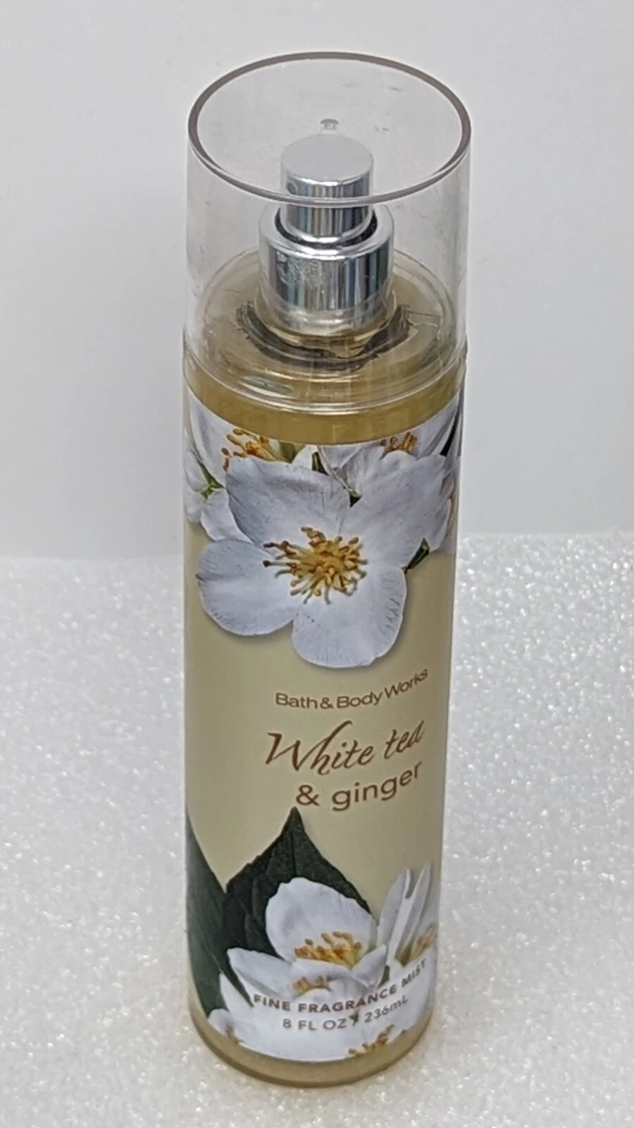 Bath & Body Works White Tea & Ginger Body Spray, 8 Fluid Ounce