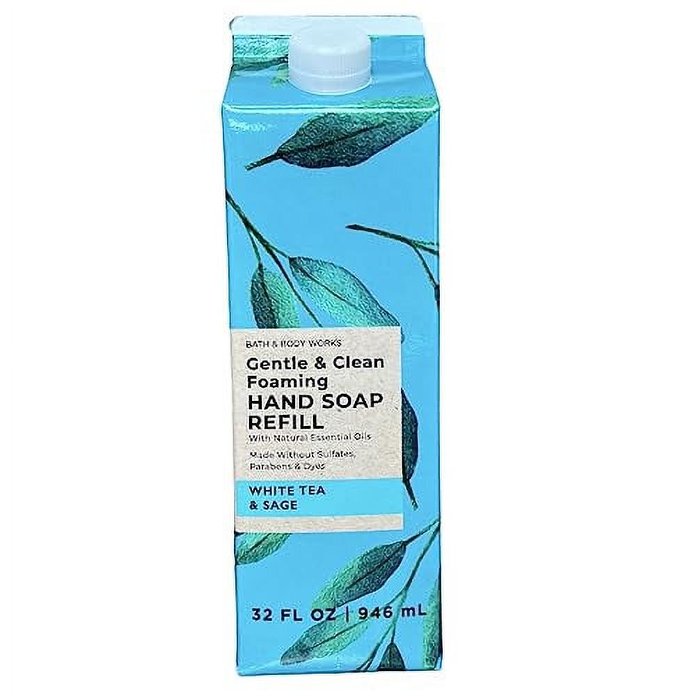 Bath & Body Works White Tea & Sage Refill Gentle & Clean Foaming Hand