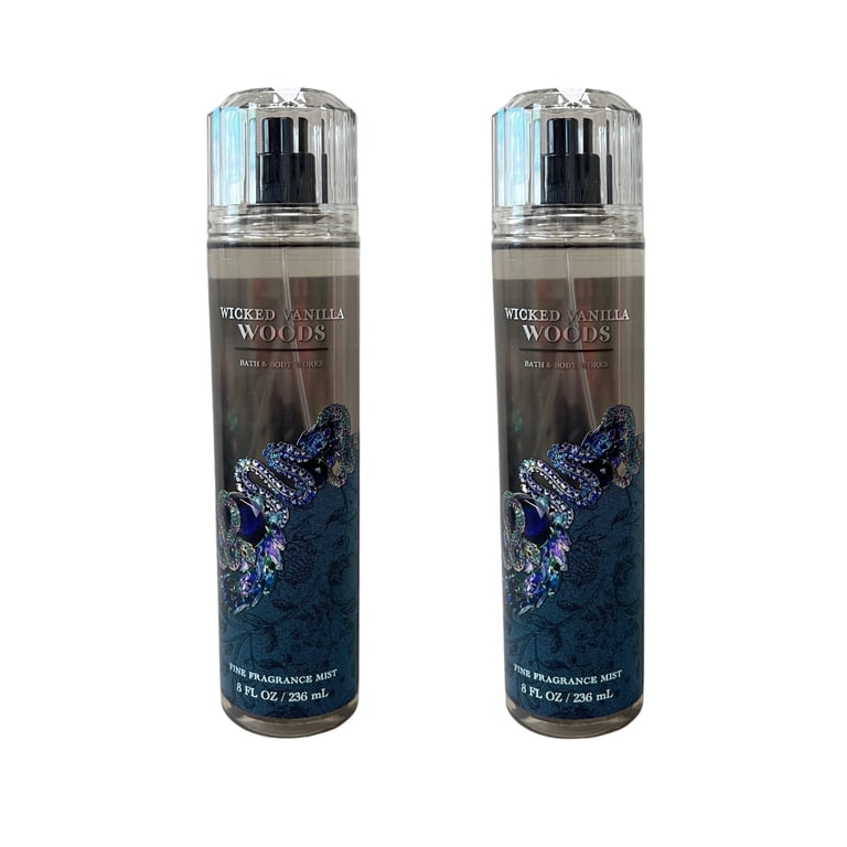 Bath and Body Works, Wicked Vanilla Woods Mist, 8 fl oz, 2 Pack