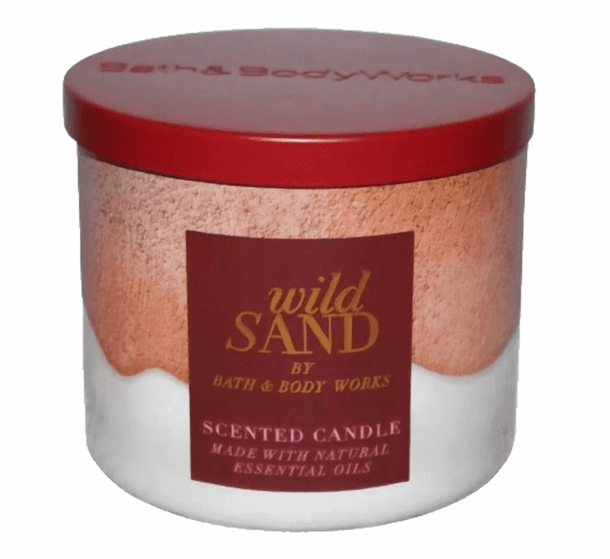 Bath & Body Works Wild Sand 3 Wick Candle
