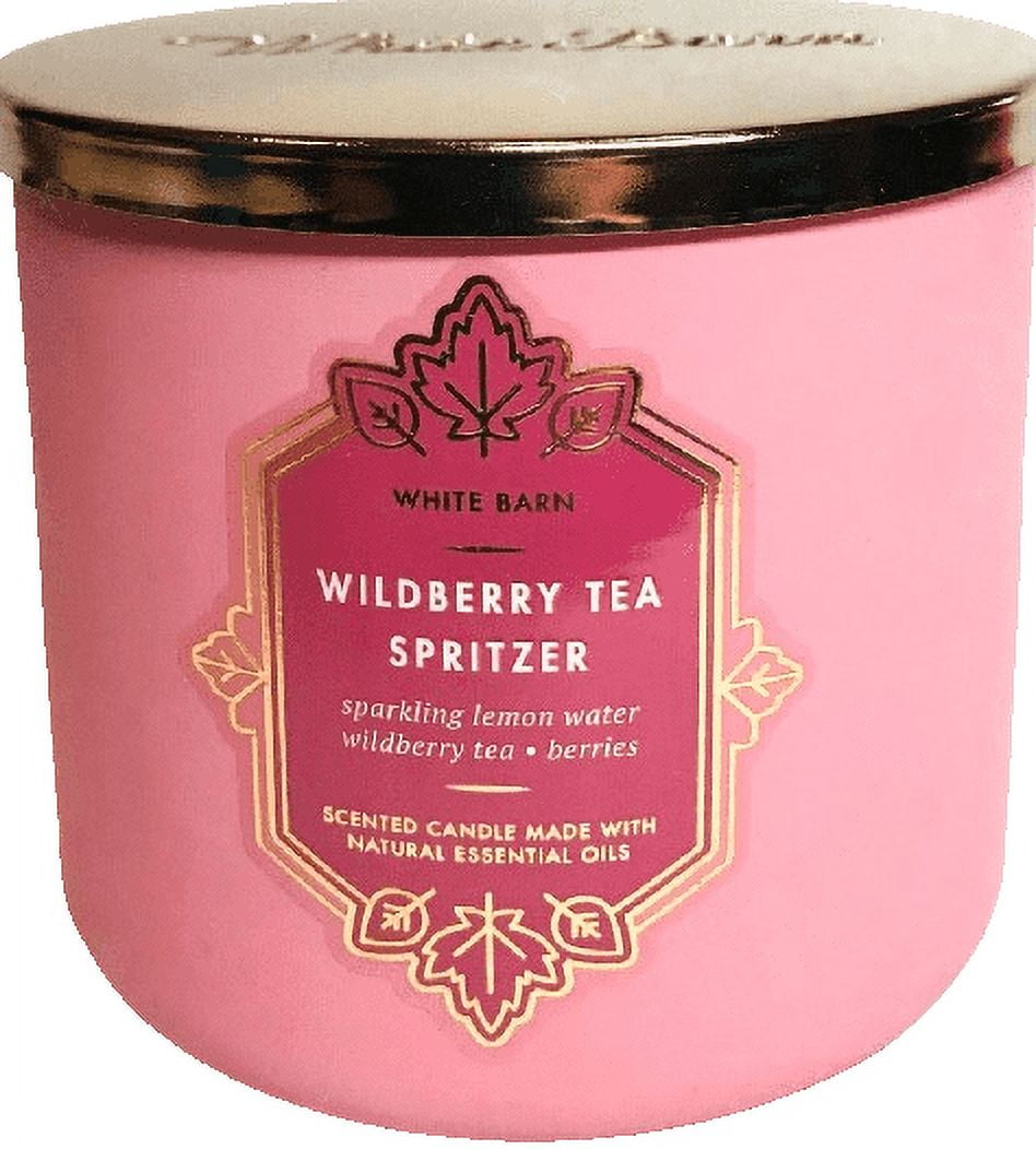 Bath & Body Works Wildberry Tea Spritzer 3 Wick Candle - Walmart.com