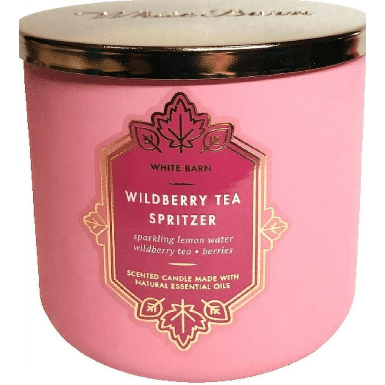 Bath & Body Works Wildberry Tea Spritzer 3 Wick Candle - Walmart.com