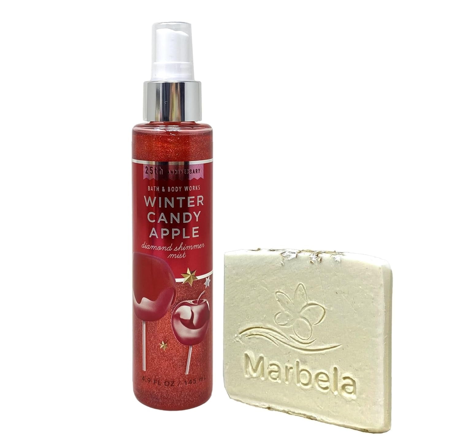 Bath & Body Works Winter Candy Apple Diamond Shimmer Mist