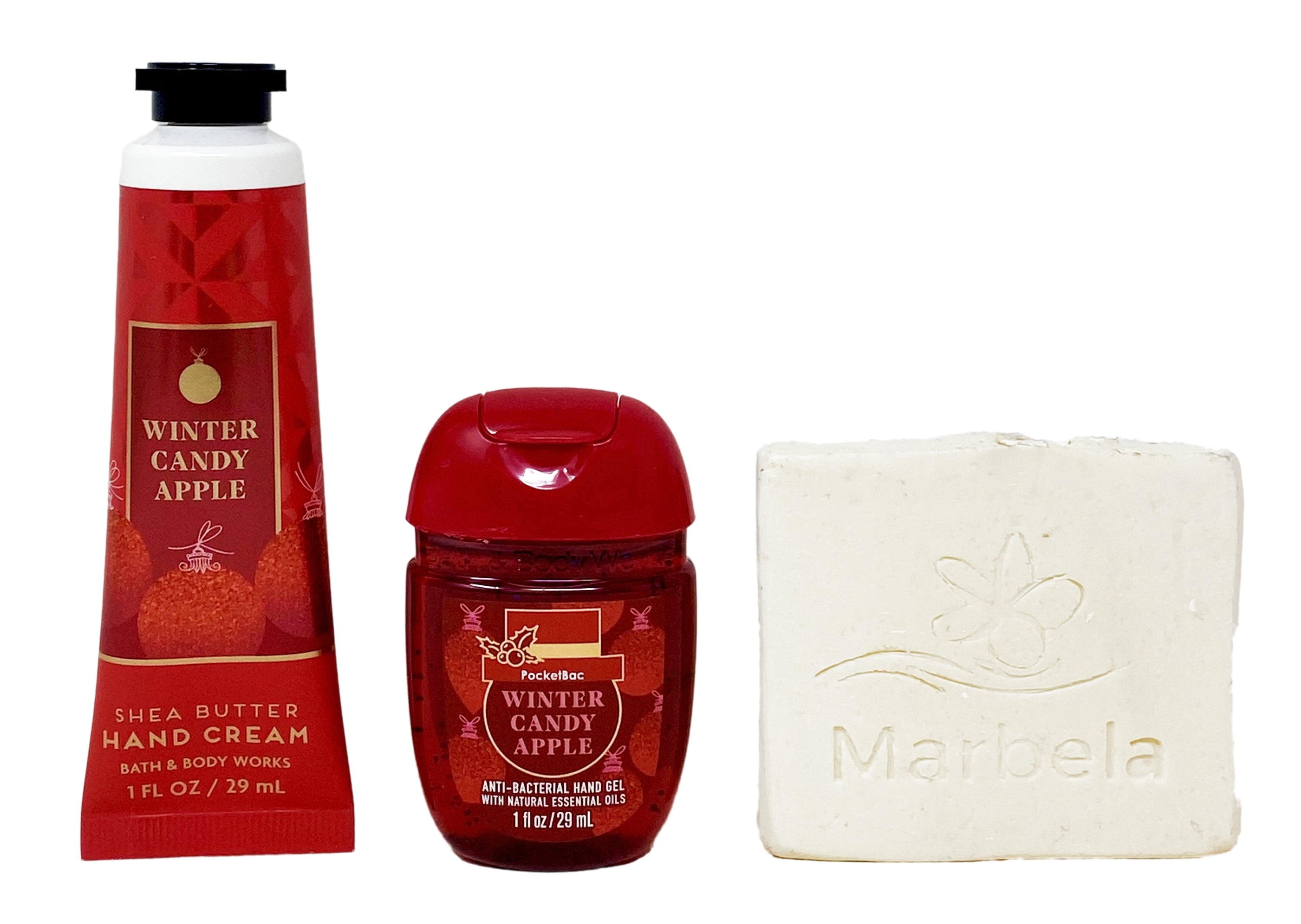Bath & Body Works Winter Candy Apple - Duo Gift Set Travel Size