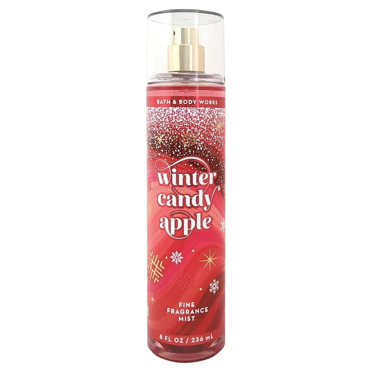 Bath & Body Works Winter Candy Apple Fragrance Mist, 8 oz, Red