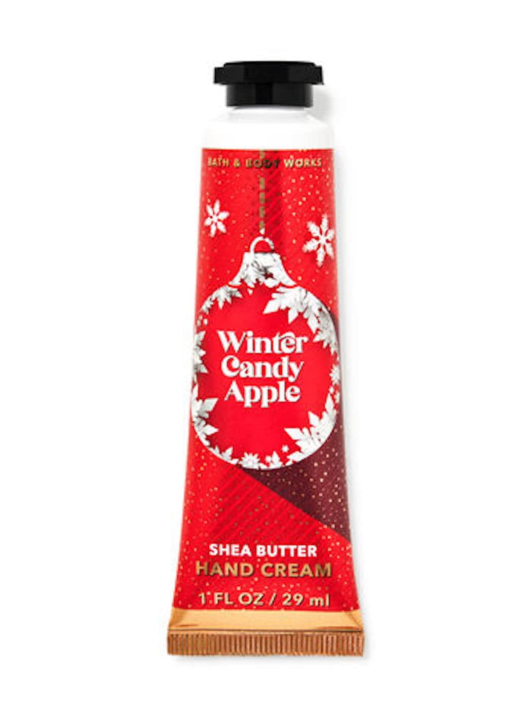 Bath & Body Works Winter Candy Apple Shea Butter Travel Size Hand Cream 1oz (Winter Candy Apple)