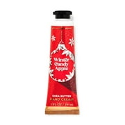 Bath & Body Works Winter Candy Apple Shea Butter Travel Size Hand Cream 1oz (Winter Candy Apple)