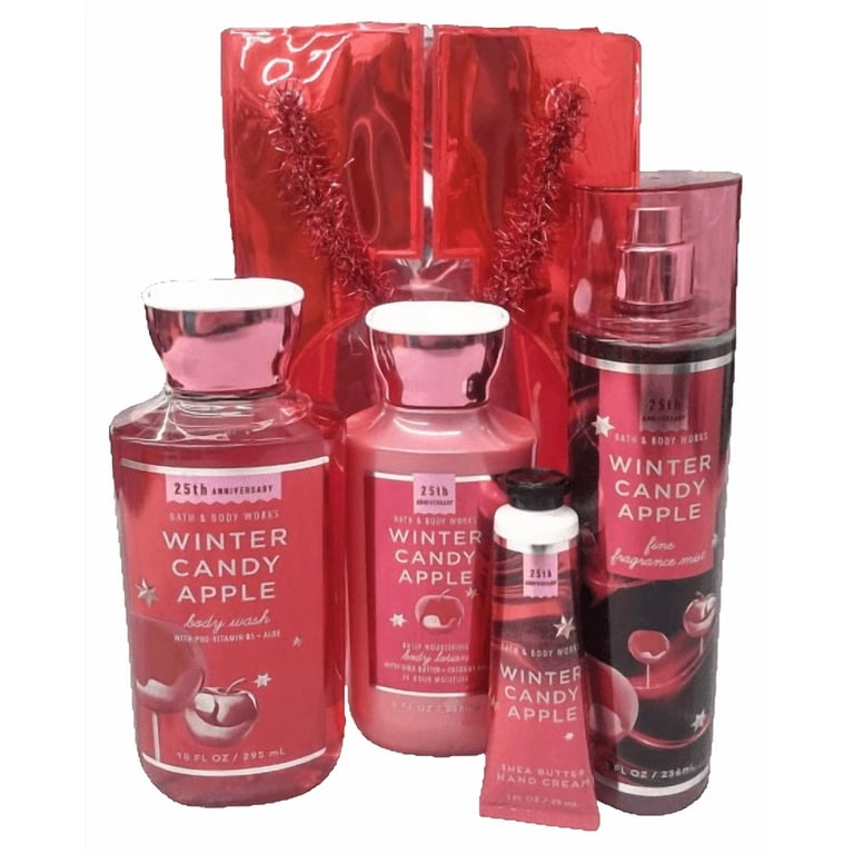 Bath & Body Works Winter Candy Apple Valentine's Day Gift Set