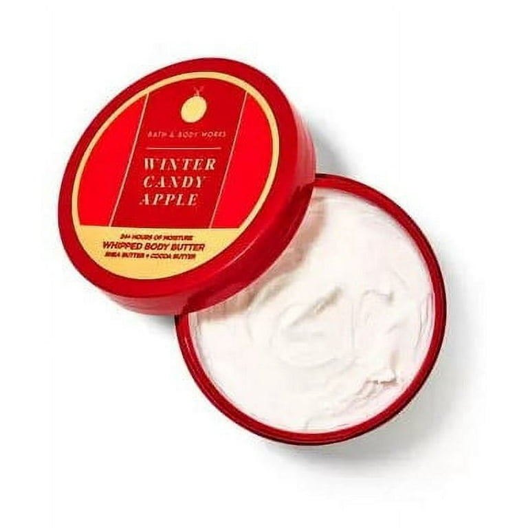 Bath & Body Works Winter Candy Apple Whipped Body Butter 6.5 oz