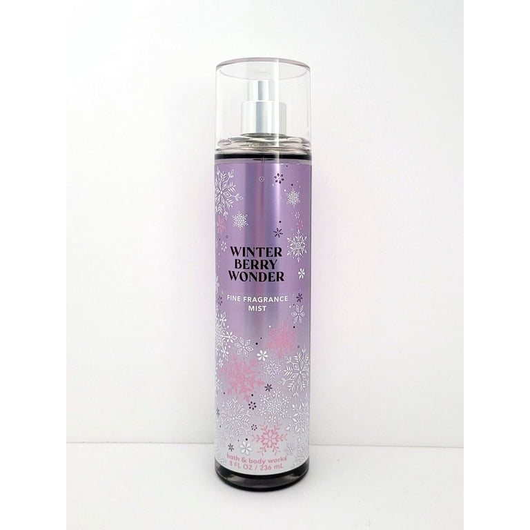 Bath Body Works Winterberry Wonder Fine Fragrance Body Mist 8 oz