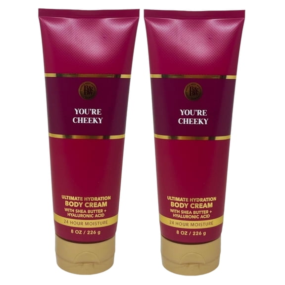 Bath & Body Works You're Cheeky - 2 Ultimate Hydration Body Creams (8 oz / 226 g Each)